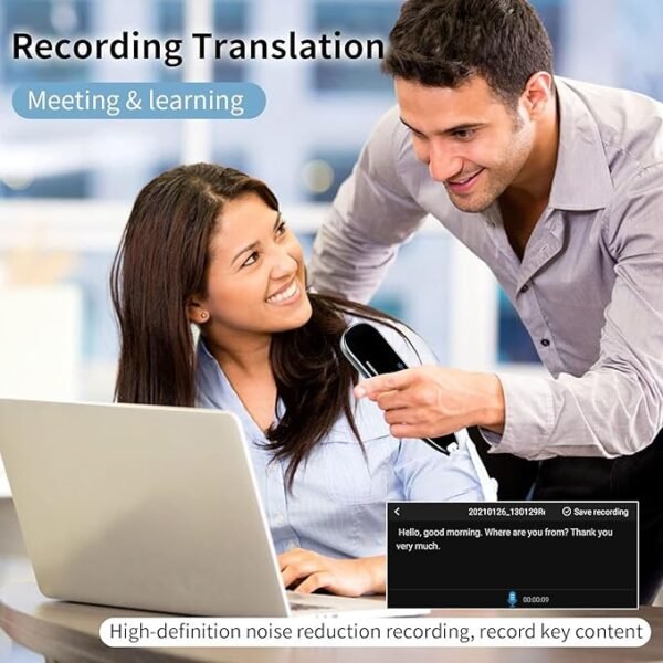 3.0 Inch HD Touchscreen Language Translation Pen; 112 Languages - Image 5
