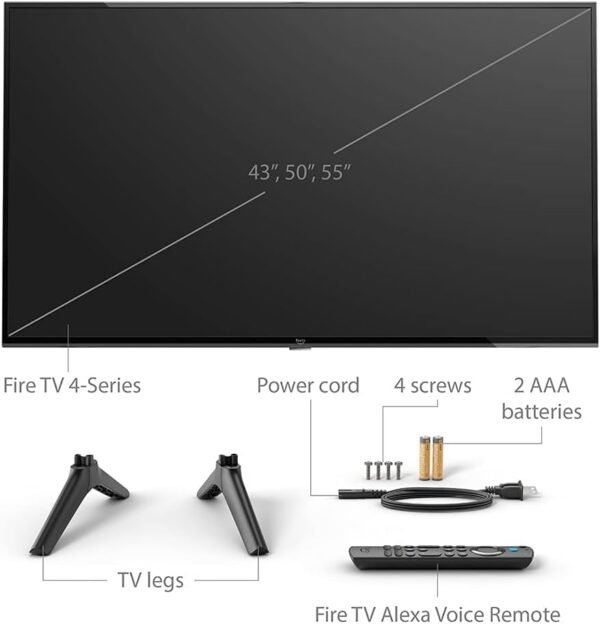 Amazon Fire TV 55" 4-Series 4K UHD smart TV, stream live TV - Image 3